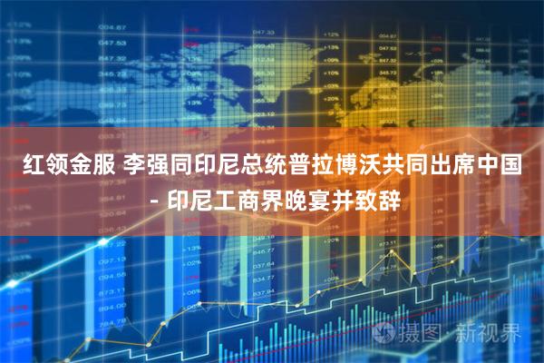 红领金服 李强同印尼总统普拉博沃共同出席中国－印尼工商界晚宴并致辞
