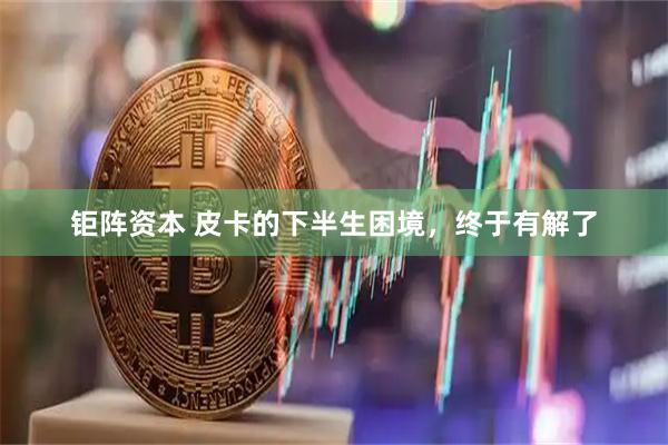 钜阵资本 皮卡的下半生困境，终于有解了